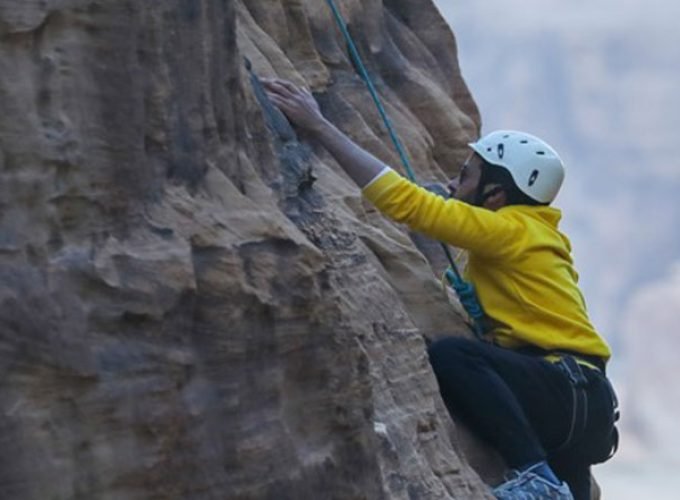 <h1 style='font-size:18px;'>Rock Climbing</h1><H2 style='color:#5E6D77;font-size:14px;'>Take adventure to the next level with rock climbing on the spectacular rocks of AlUla</H2>